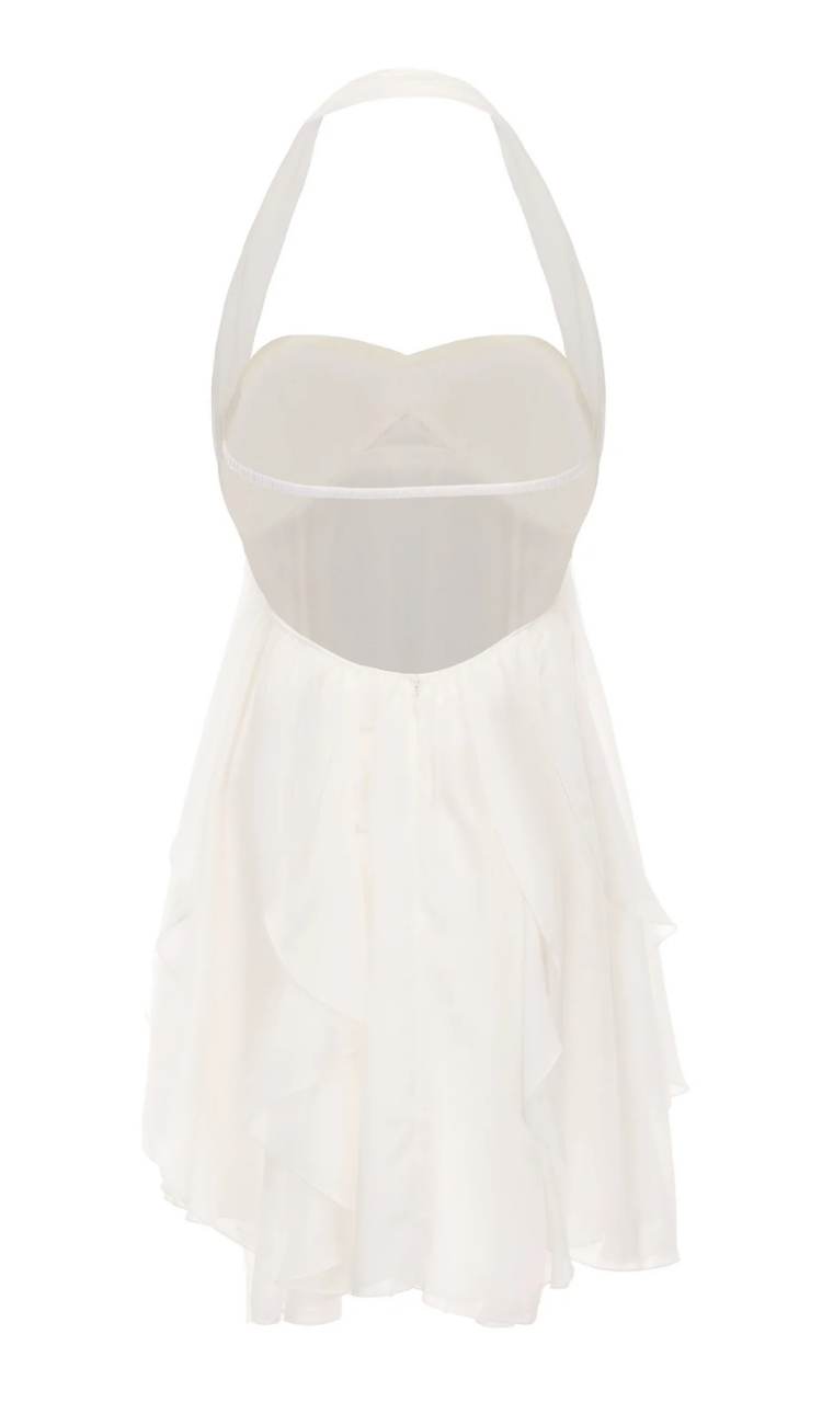 Tavira White Mini Dress