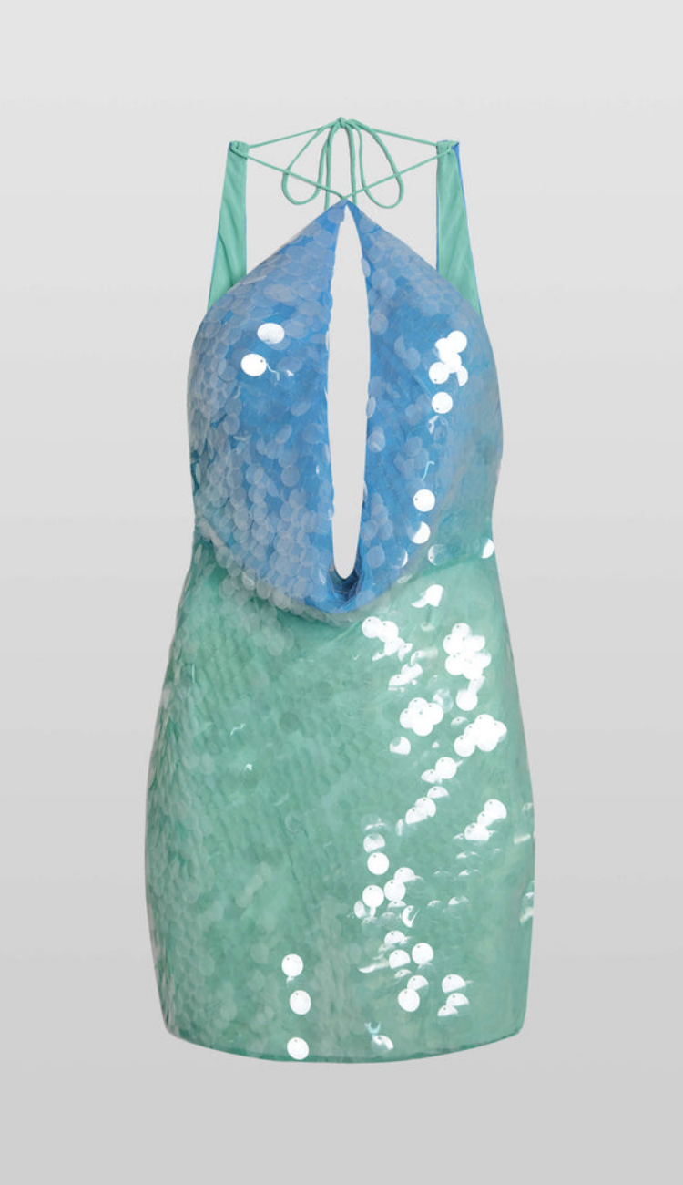 Zina Sequin Mini Dress