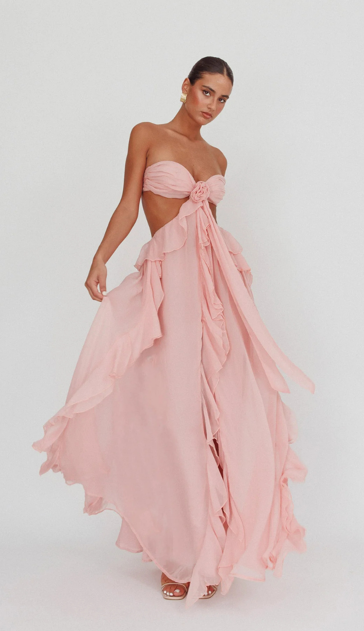 Milla Pink Maxi Dress