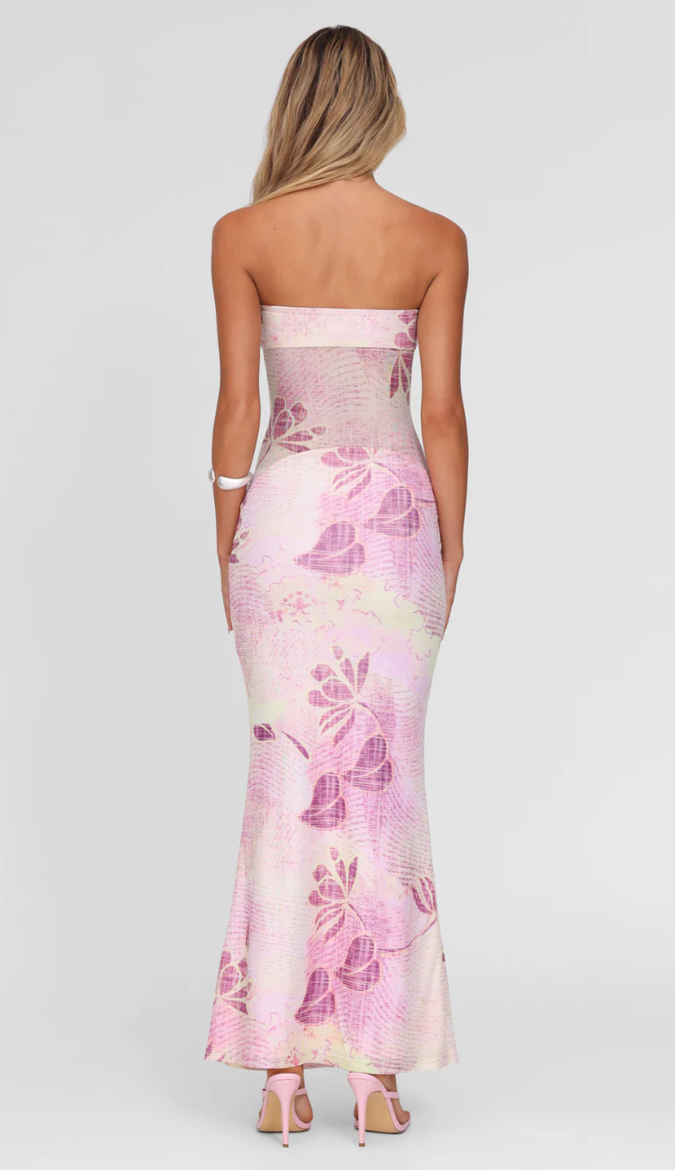Ella Pink Maxi Dress