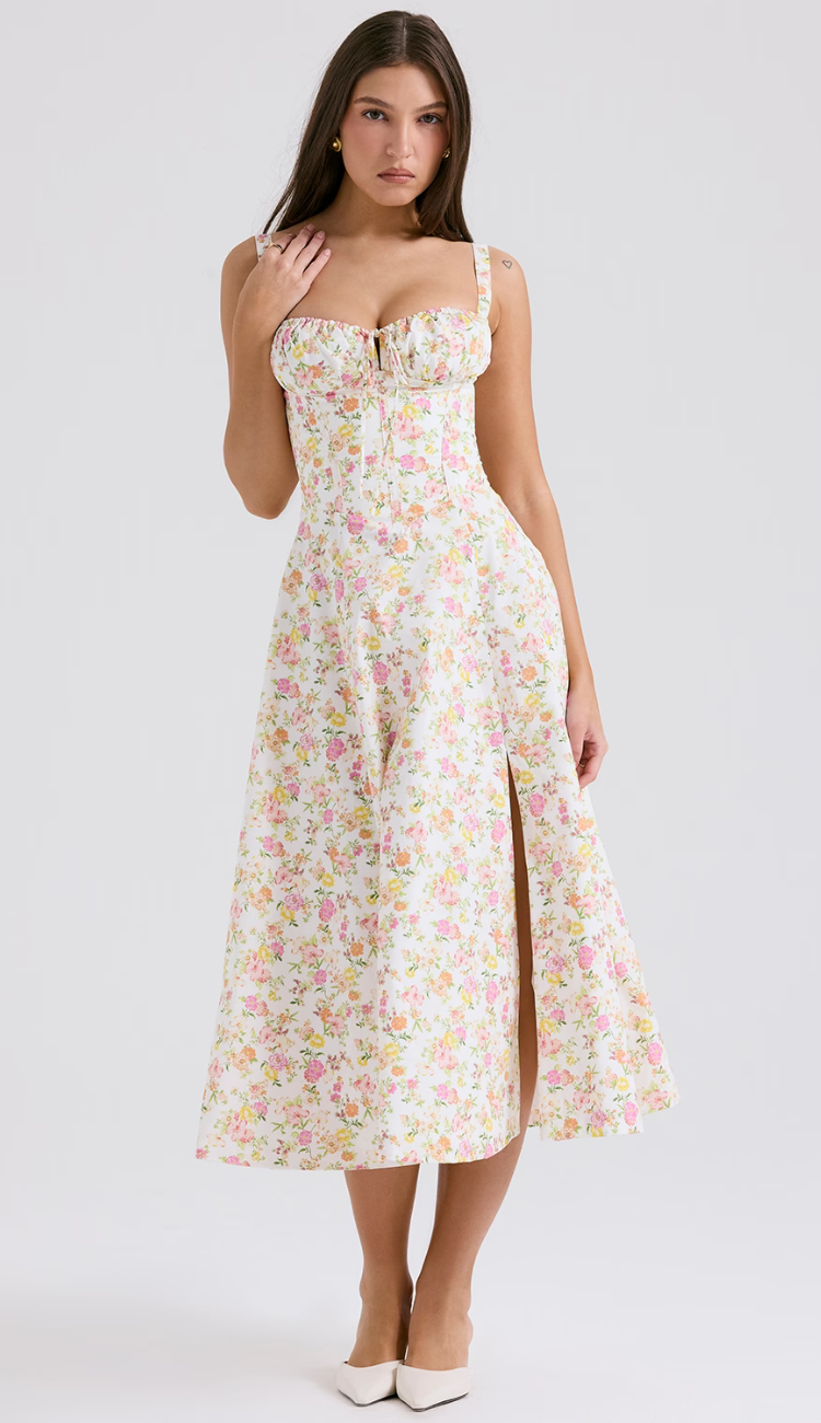 Jasmine Floral Maxi Dress