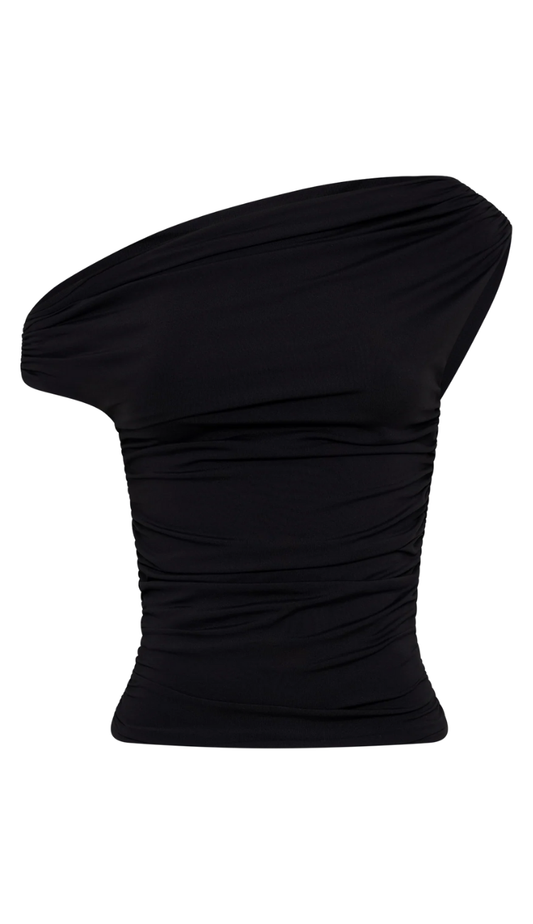 Nova Black Off Shoulder Top