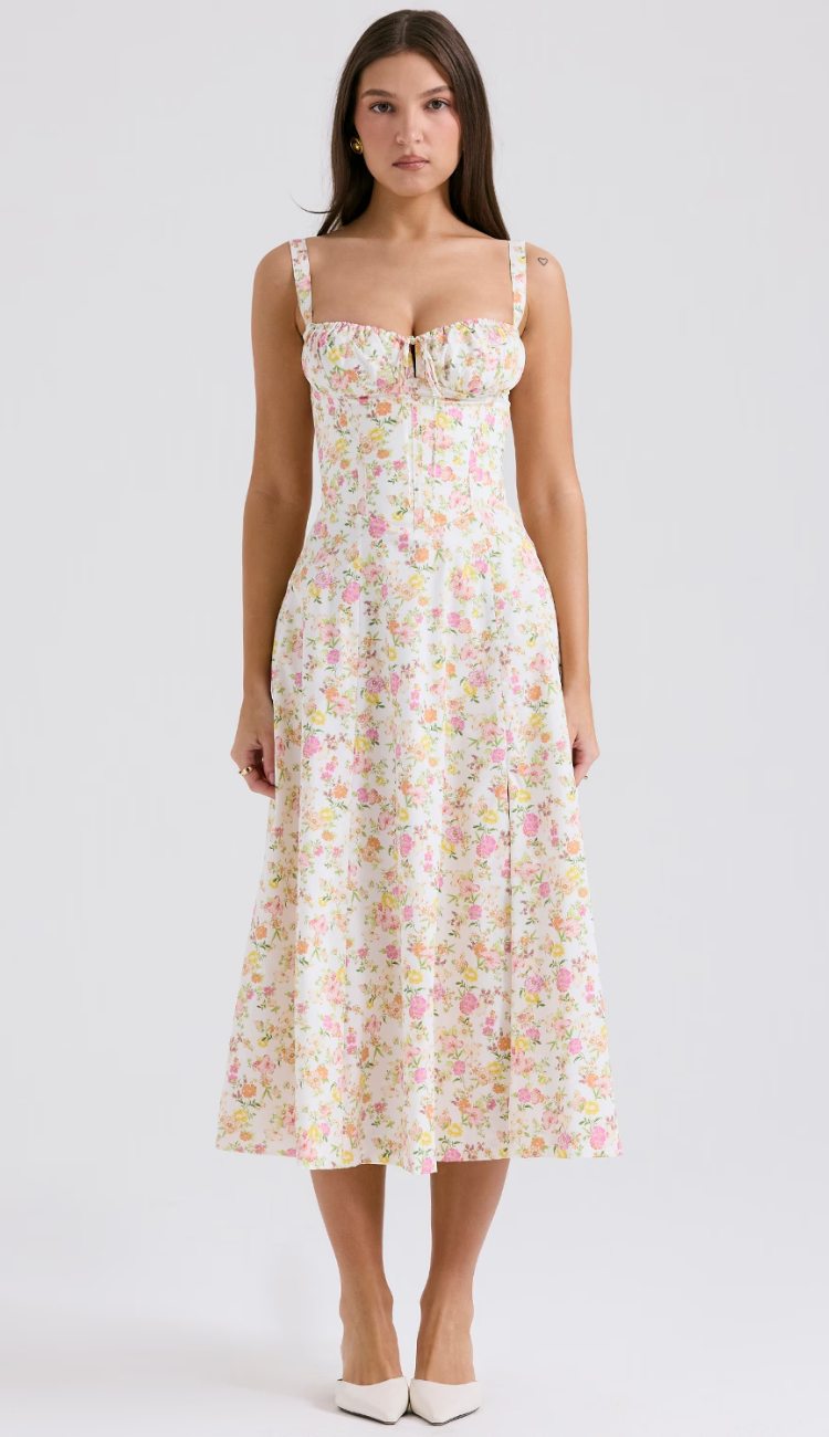 Jasmine Floral Maxi Dress