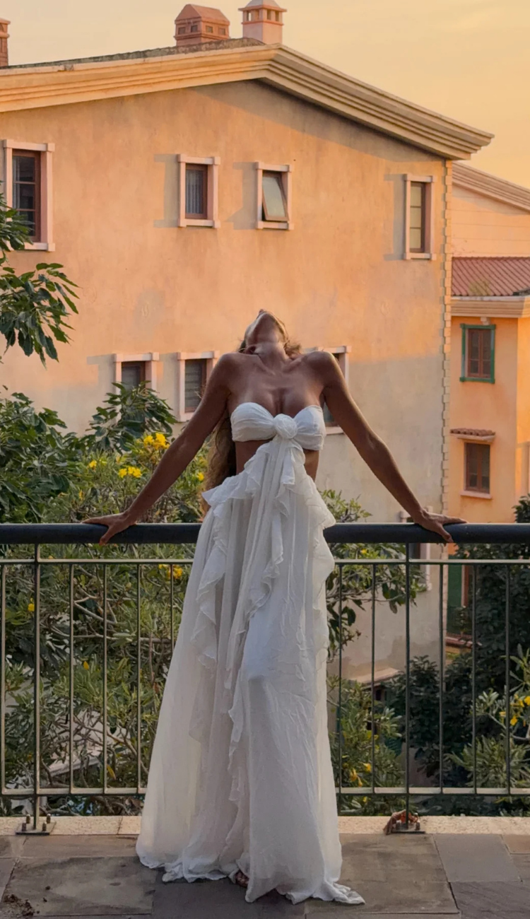 Milla White Maxi Dress