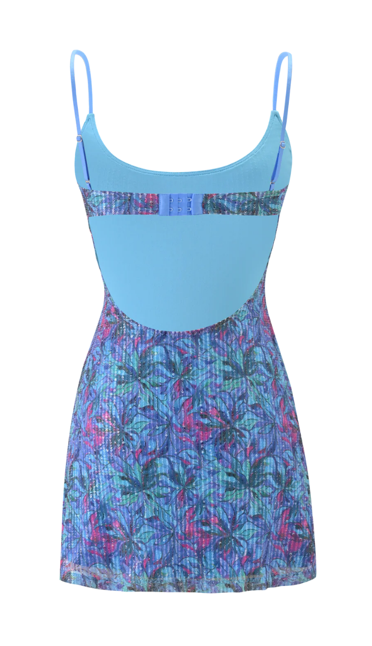 Norma Blue Mini Dress