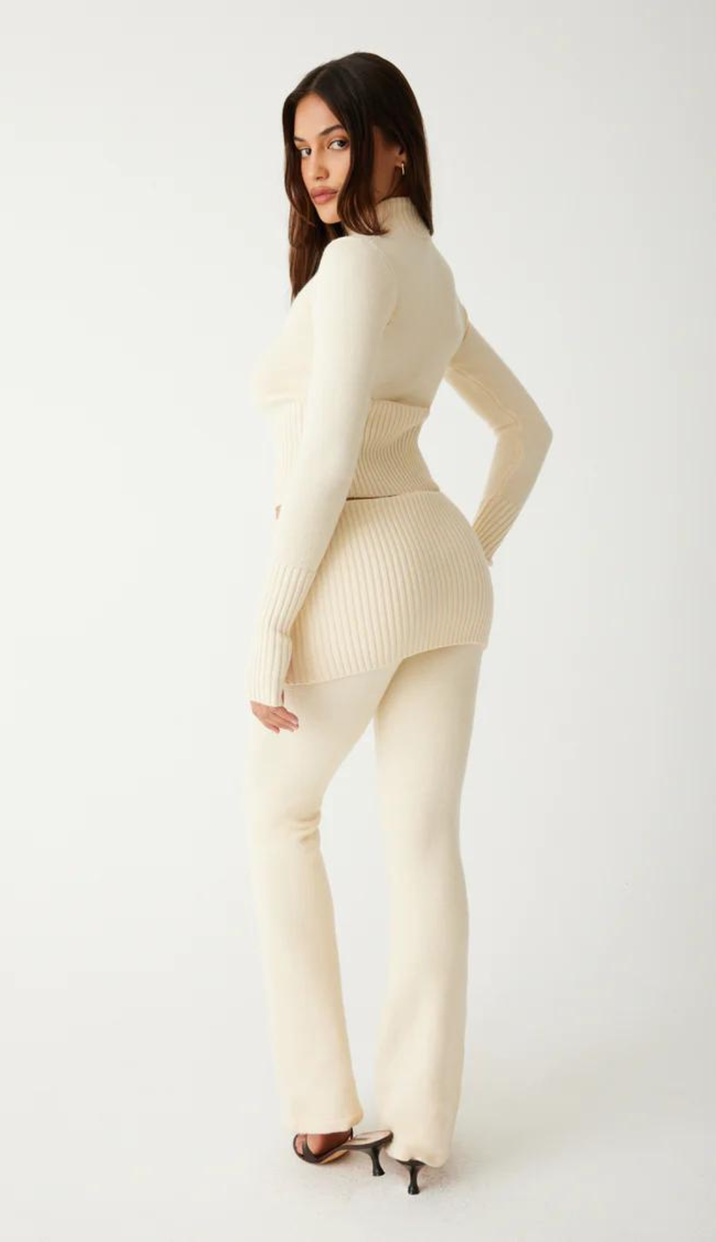 Anneli Vanilla Knit Sweater & Pants