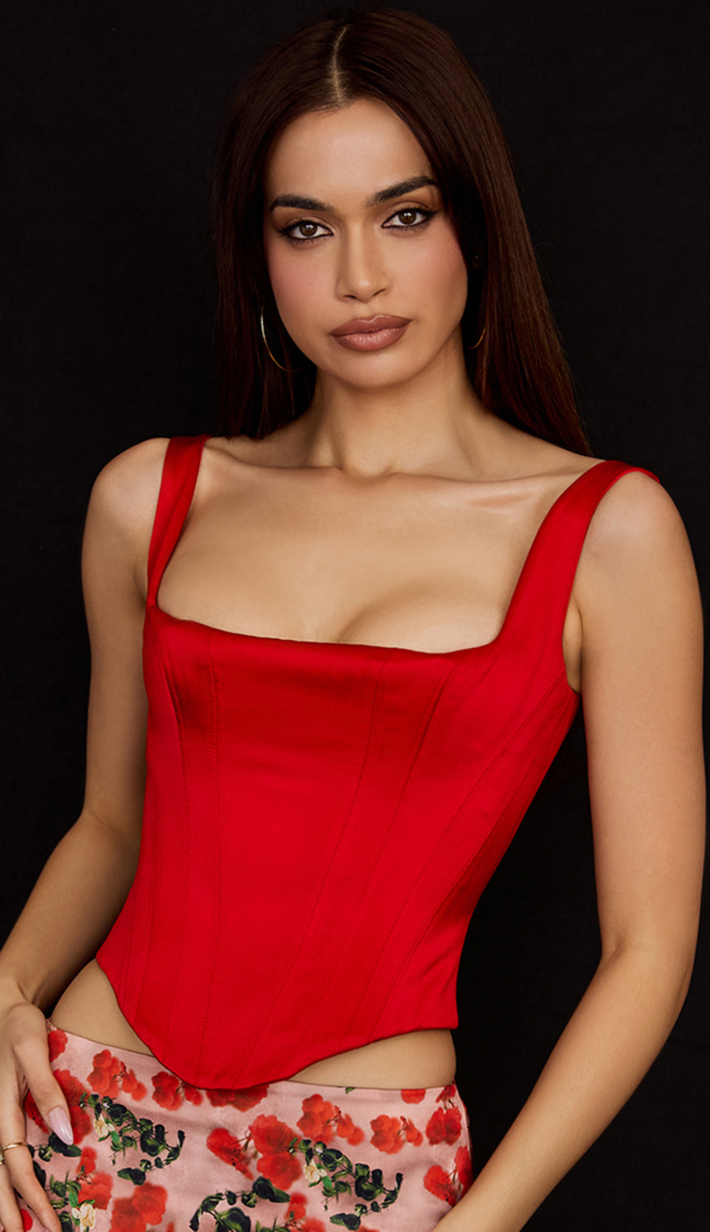 Rue Red Corset