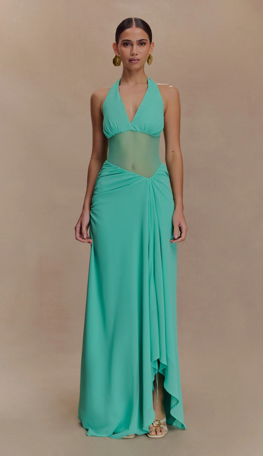 Rinoa Aqua Maxi Dress