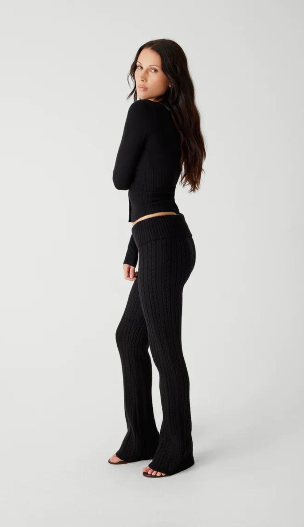 Anneli Black Knit Sweater & Pants